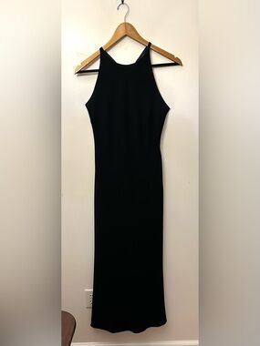 Ralph Lauren Black Sleeveless Maxi Dress